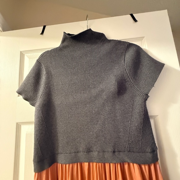 Anthropologie The Thea Short Sleeve Twofer Mini Dress XL - Picture 2 of 3